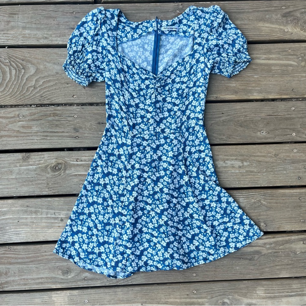 Reformation Sweetheart Mini Dress - Picture 2 of 7